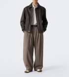 Arma Bari leather blouson jacket