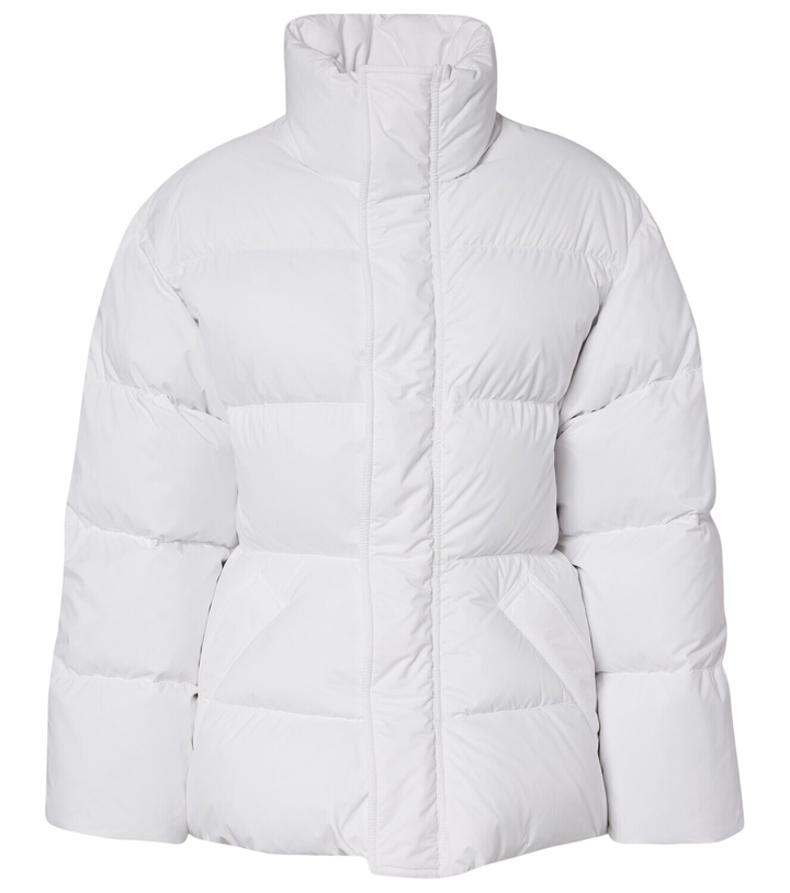 Photo: Balenciaga Hourglass down jacket