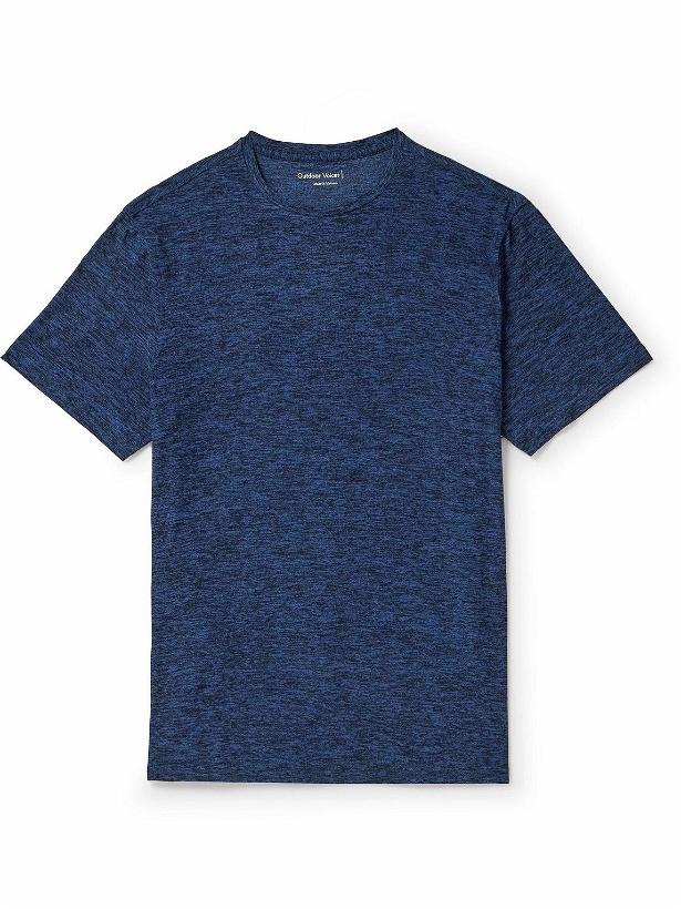 Photo: Outdoor Voices - All Day Stretch-Jersey T-Shirt - Blue