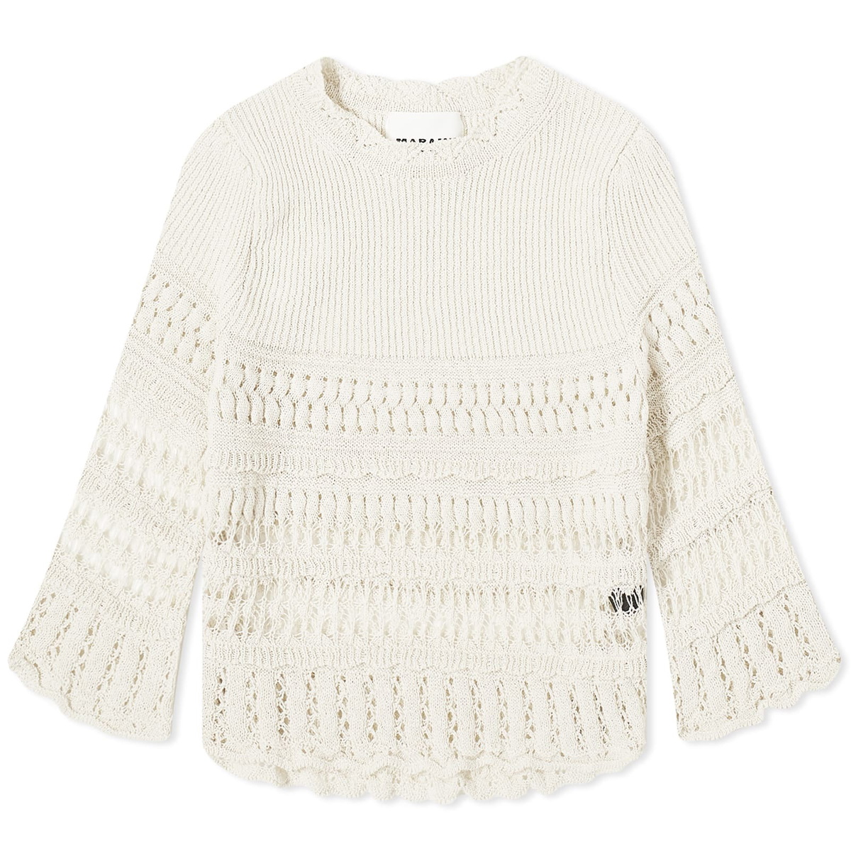 Isabel Marant Étoile Women's Frizy knit top in Ecru Isabel Marant