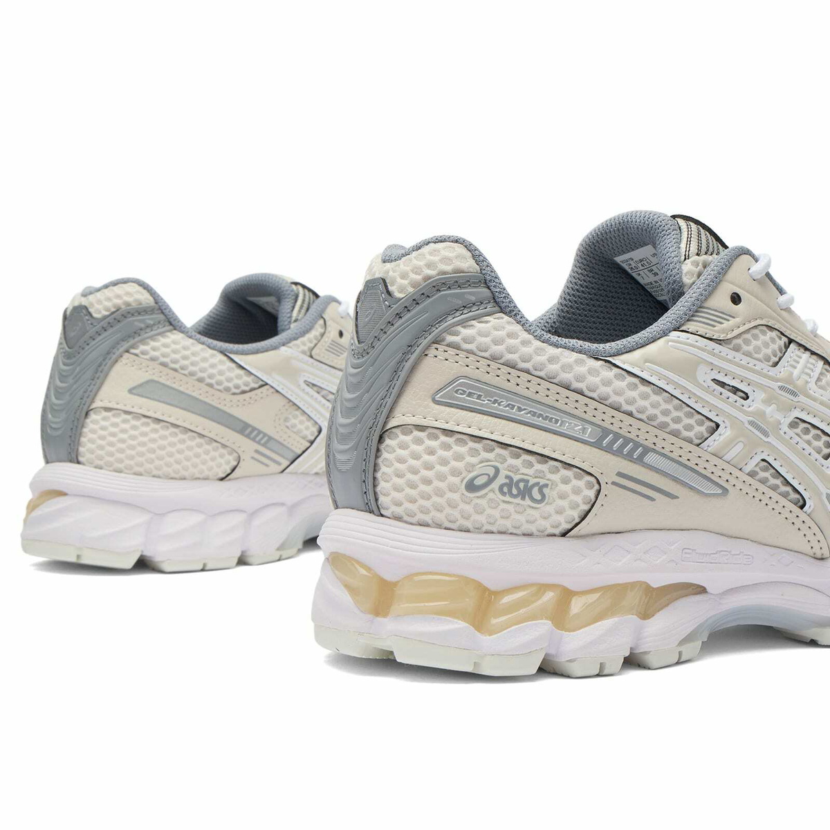 Asics GEL-KAYANO 12.1 Sneaker in Cream/Smoke Grey