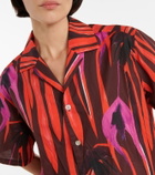 Louisa Ballou Weekend printed cotton shirt