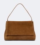Nour Hammour Amal suede shoulder bag
