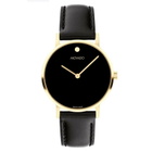Movado Signature Quartz Black Dial Ladies Watch 0607944