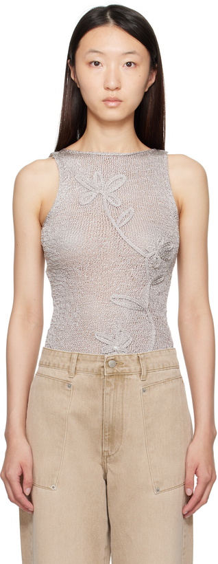 Photo: Paloma Wool Gray Skipp Tank Top