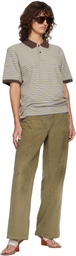 Carhartt Work In Progress Multicolor Short Sleeve Dion Stripe Polo
