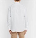 SALLE PRIVÉE - Mart Slub Linen Shirt - White