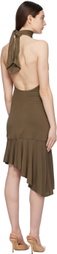 Miaou Green Karina Midi Dress