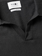 NN07 - Ryan Cotton and Linen-Blend Polo Shirt - Gray
