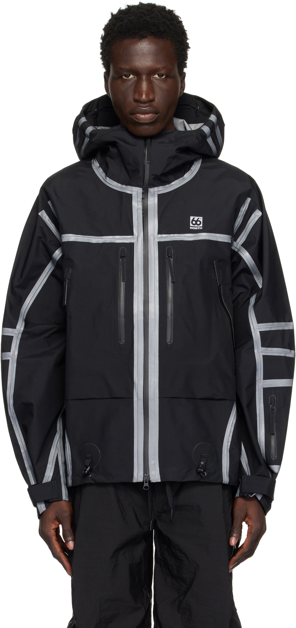 66°North Black Ægisíða Shell Jacket 66° North