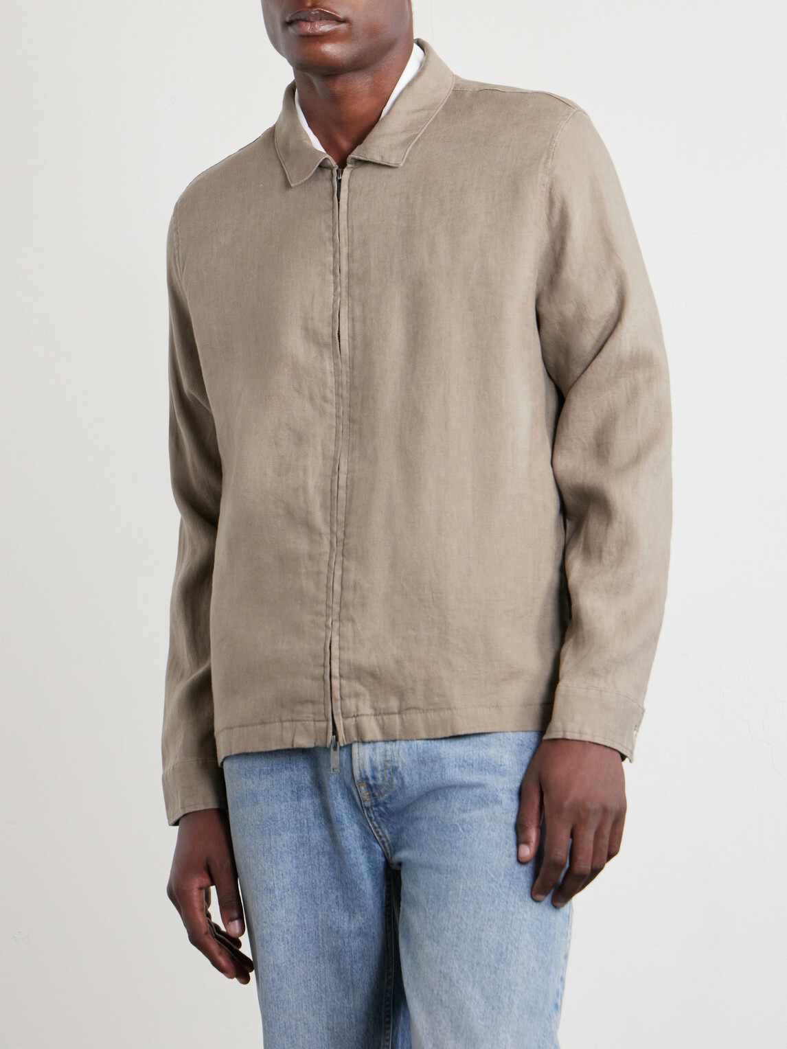 Onia - Everyday Linen Jacket - Brown