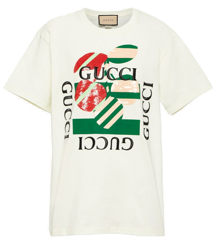 Photo: Gucci Printed cotton-jersey T-shirt