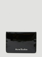 Acne Studios - Face Plaque Cardholder in Black