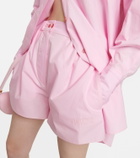 Patou Cotton poplin shorts