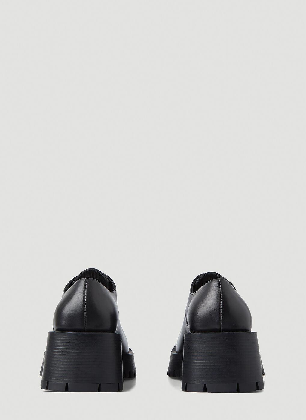 Trooper Derby Shoes in Black Balenciaga