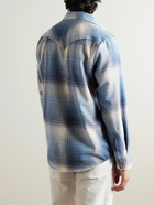 Pendleton - Canyon Checked Virgin Wool Shirt - Blue