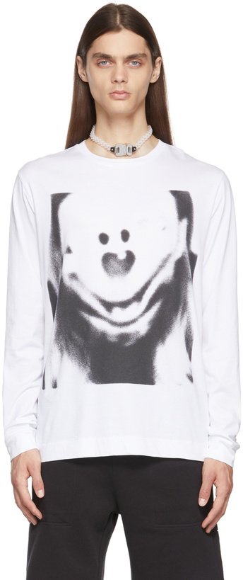 Photo: 1017 ALYX 9SM White Spectral Long Sleeve T-Shirt