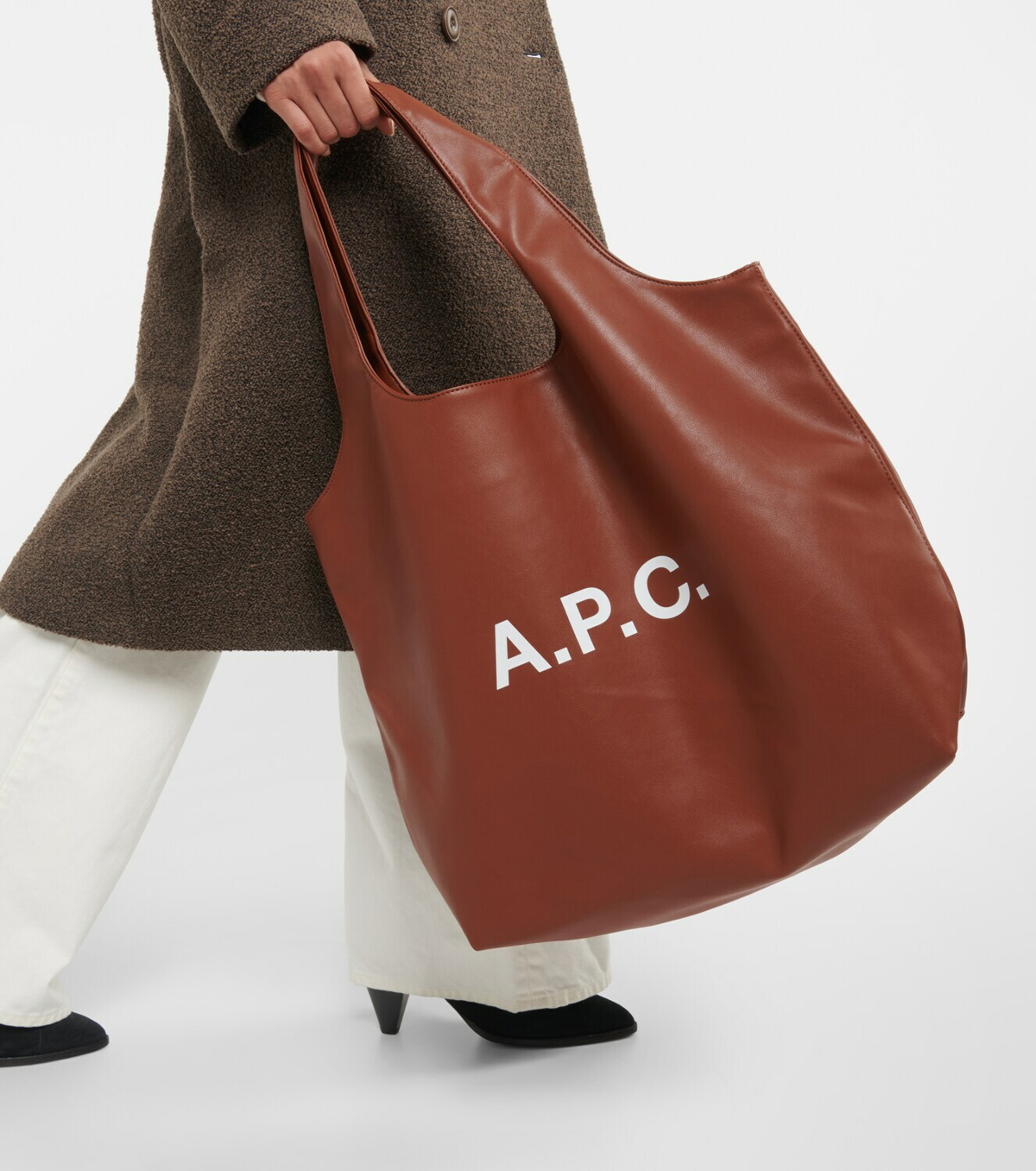 A.P.C. Ninon faux leather tote bag A.P.C.