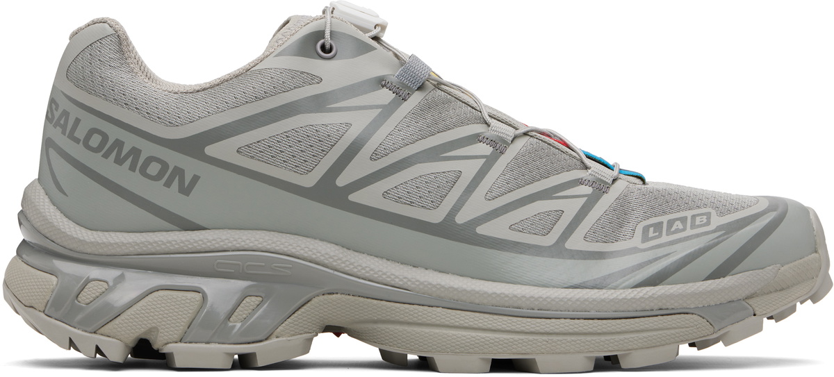 Salomon Gray XT-6 Sneakers