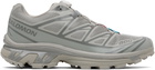 Salomon Gray XT-6 Sneakers
