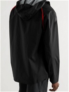 DISTRICT VISION - Max Mountain Shell Hooded Jacket - Black