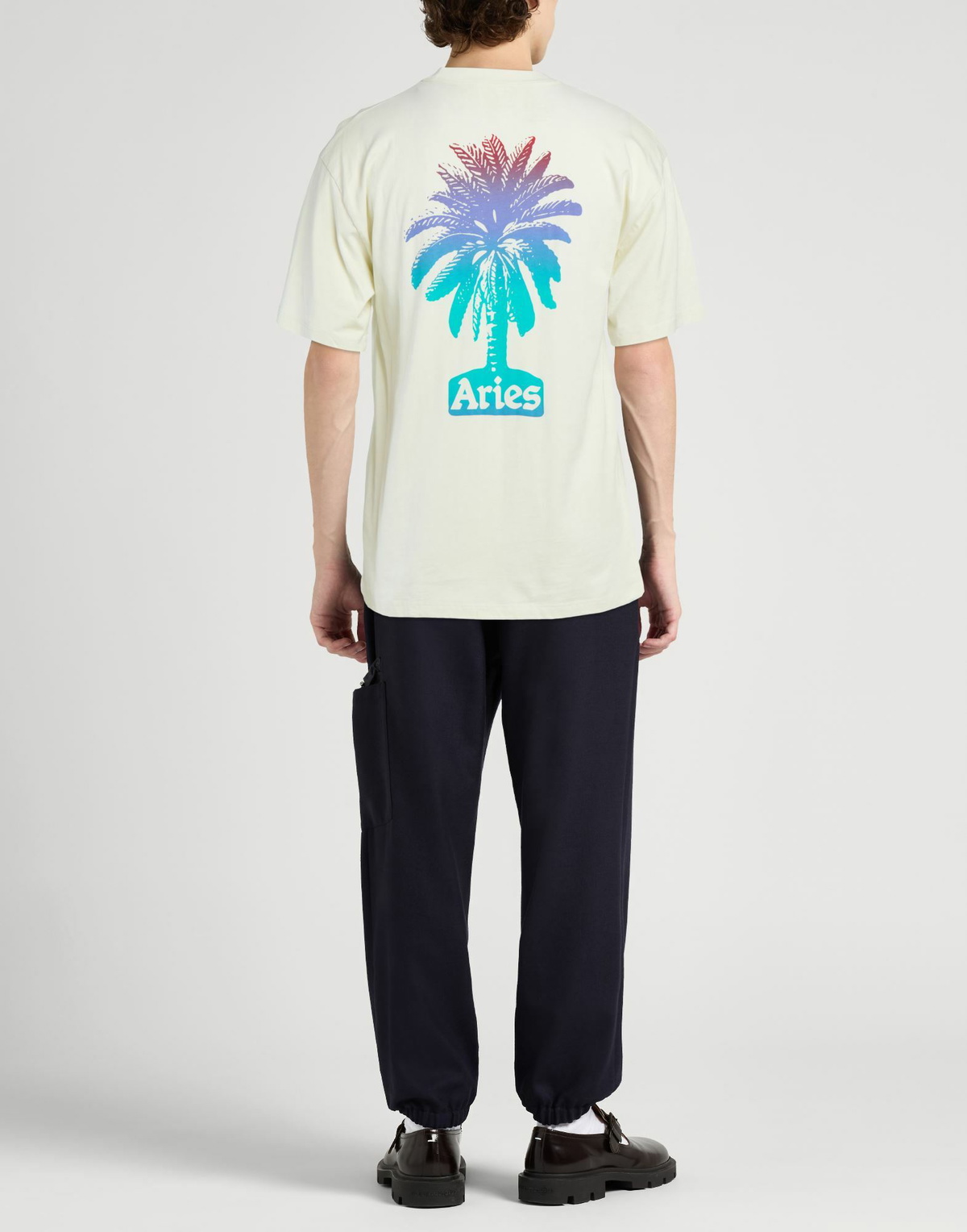 Aries Mens T-shirt in Off white