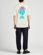 Aries Mens T-shirt in Off white