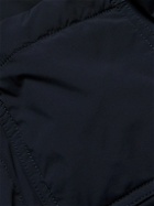 James Perse - Fleece-Lined Shell Overshirt - Blue