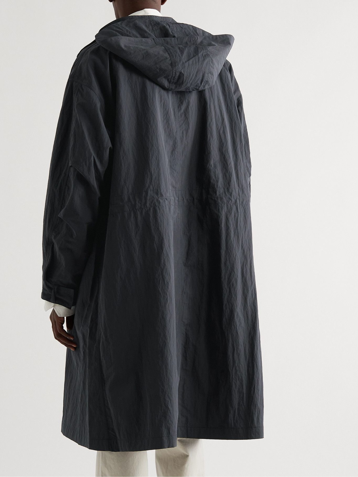 Studio Nicholson - Sephone Oversized Shell Hooded Parka - Blue