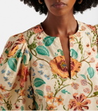 Ulla Johnson Florielle floral cotton top