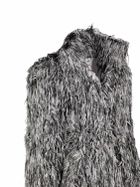 BALENCIAGA - Laser Cut Faux Fur Jacket