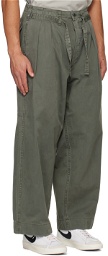 APPLIED ART FORMS Gray DM1-3 Trousers