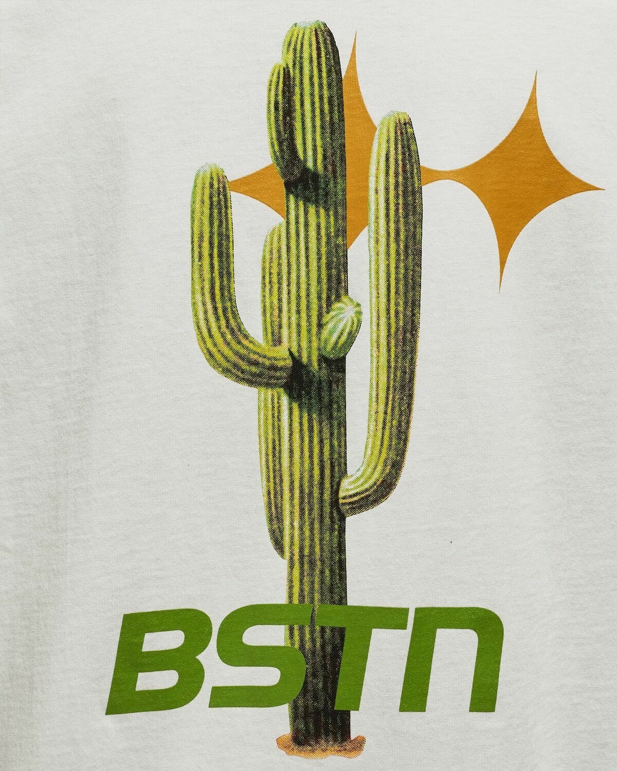 Bstn Brand Big Cactus Tee White - Mens - Shortsleeves
