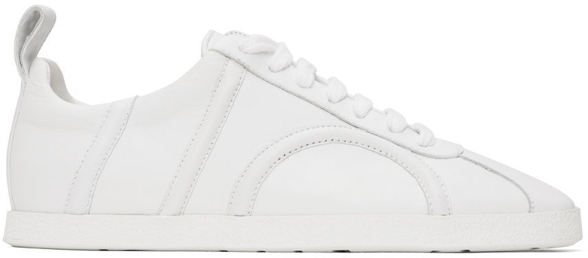 スニーカー toteme Sneakers - TOTEME - Cotton - White TOTEME White 'The Leather' Sneakers Toteme