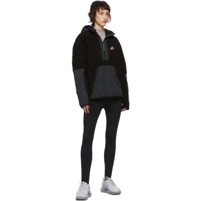 Nike pullover sherpa on sale hoodie