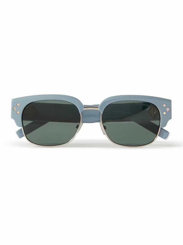 Photo: Dior Eyewear - CD Diamond C1U D-Frame Acetate and Silver-Tone Sunglasses