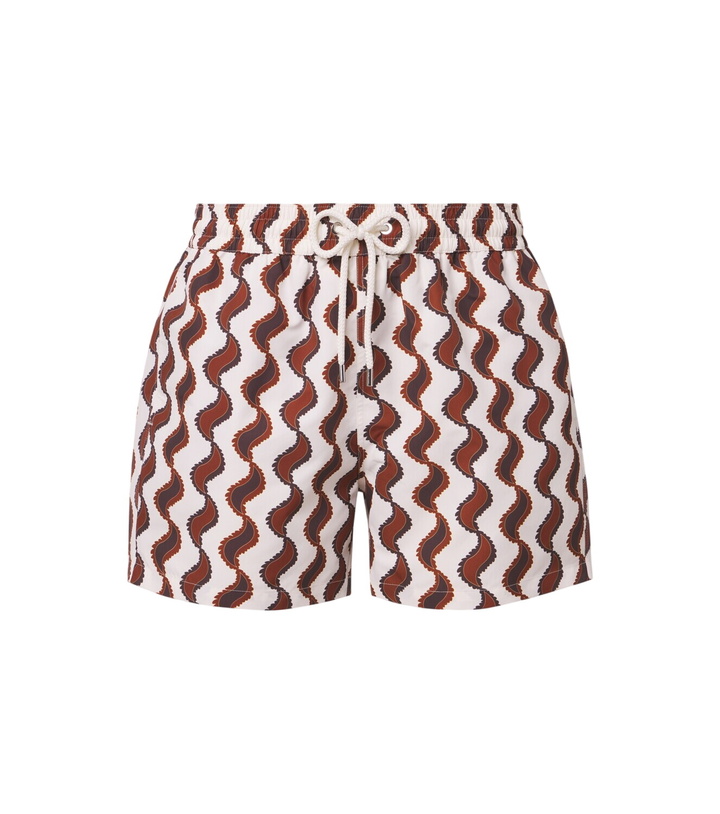Photo: Frescobol Carioca Rio printed swim trunks