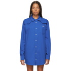 Anton Belinskiy Blue Cotton Shirt
