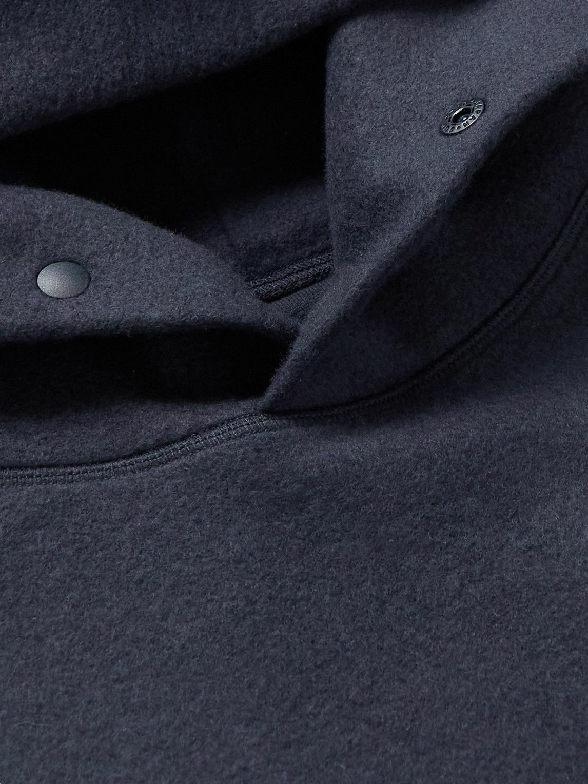 95% Cotton Fleece Hoodie With Pockets