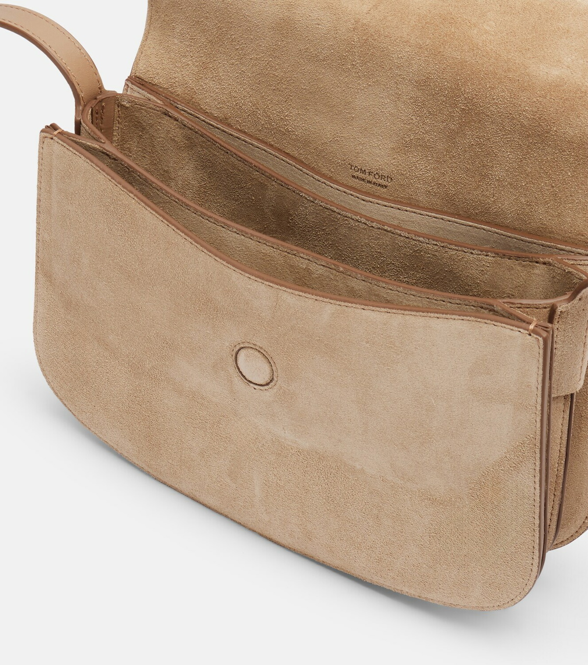 Tom Ford Kara Small suede crossbody bag