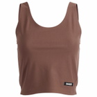 Bandit Women's Soft Compression Scoop Neck Tank in Cacao