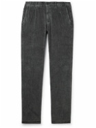 Incotex - Straight-Leg Cotton-Blend Corduory Trousers - Gray