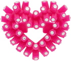 Roussey SSENSE Exclusive Pink 3D-Printed Crush Ring