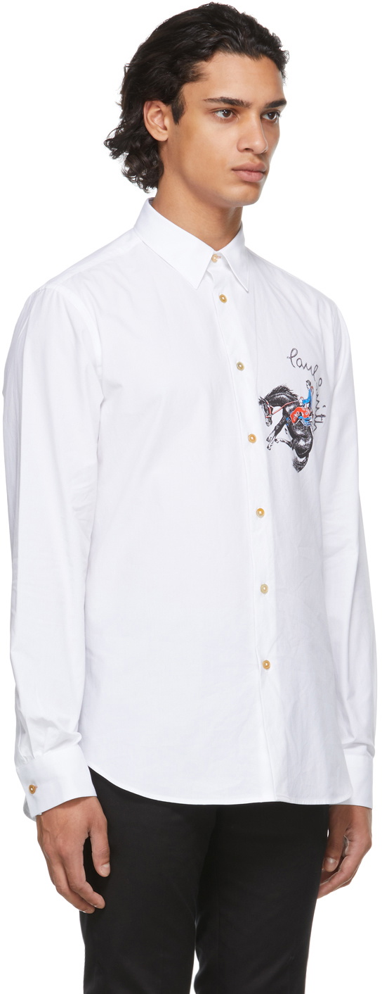 Paul Smith White Cowboy Shirt Paul Smith