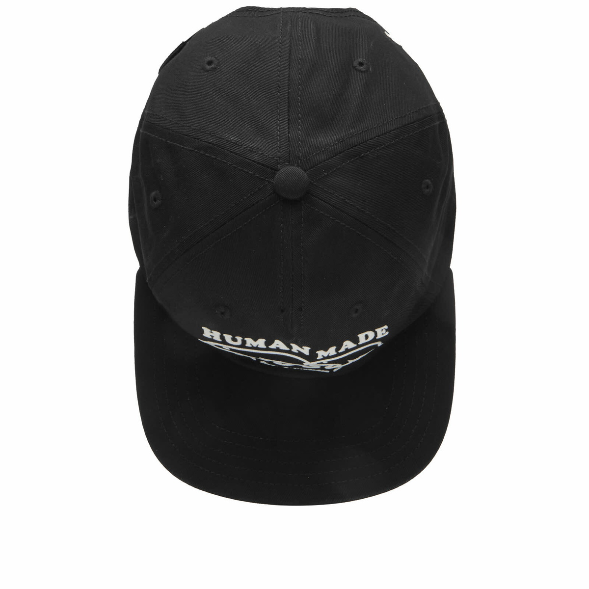 Human Made Men's Polar Bear Cap in Black Human Made