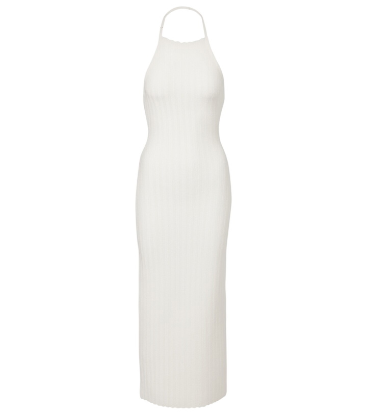 Photo: Jacquemus Tablier knitted midi dress
