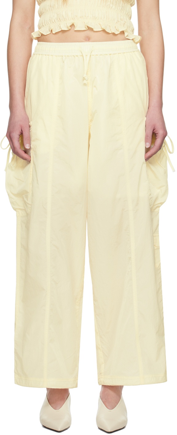Photo: Kijun Yellow Shirring Pocket Lounge Pants