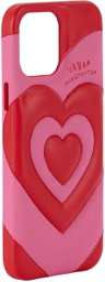 Urban Sophistication Pink & Red 'The Dough' iPhone 13 Pro Max Case