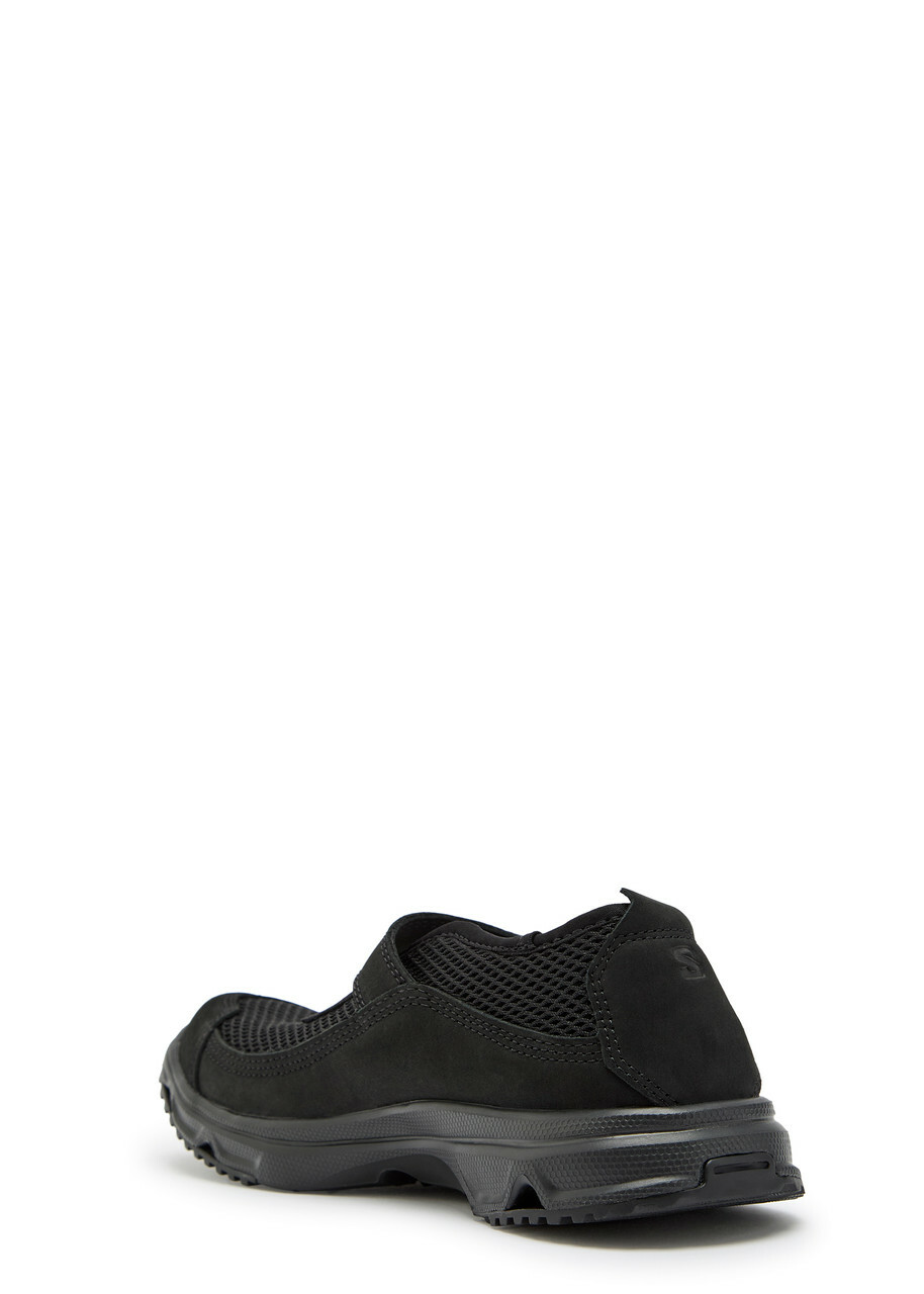 Salomon RX Marie-jeanne Mesh and Nubuck Sneakers Black