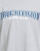 True Religion Mens T-shirt Light in Grey